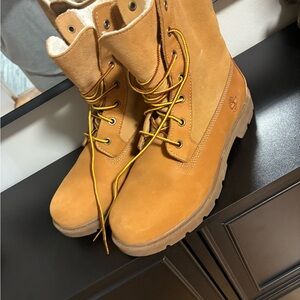 Timberland Wheat Nubuck Boots